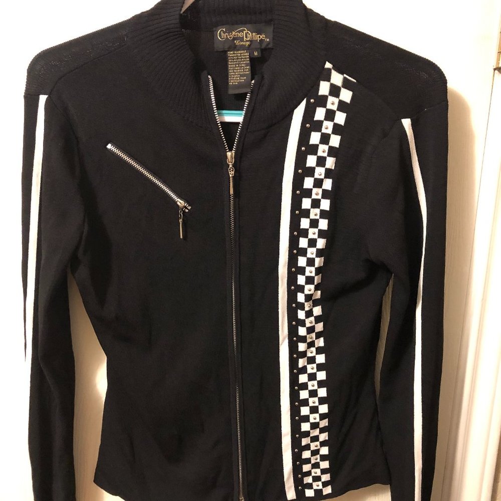 Christine Phillipe Black Vintage Jacket